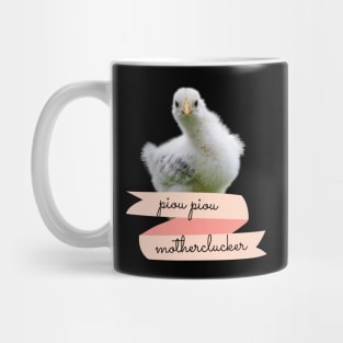 Angry Fowl Piou Piou Motherclucker Funny Chicken Lover Gift Mug